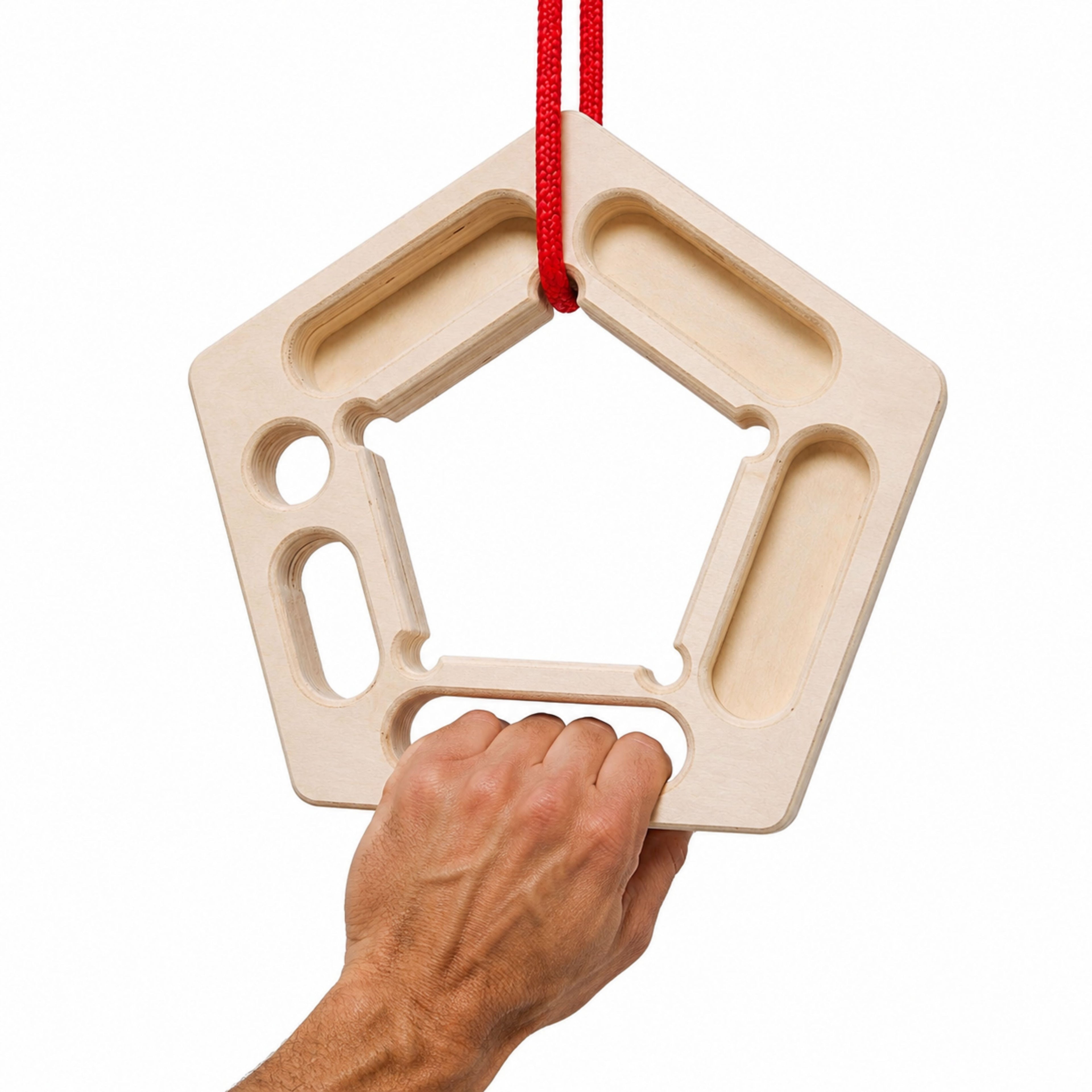 Pentagon Climbing Hangboard Grip Trainer