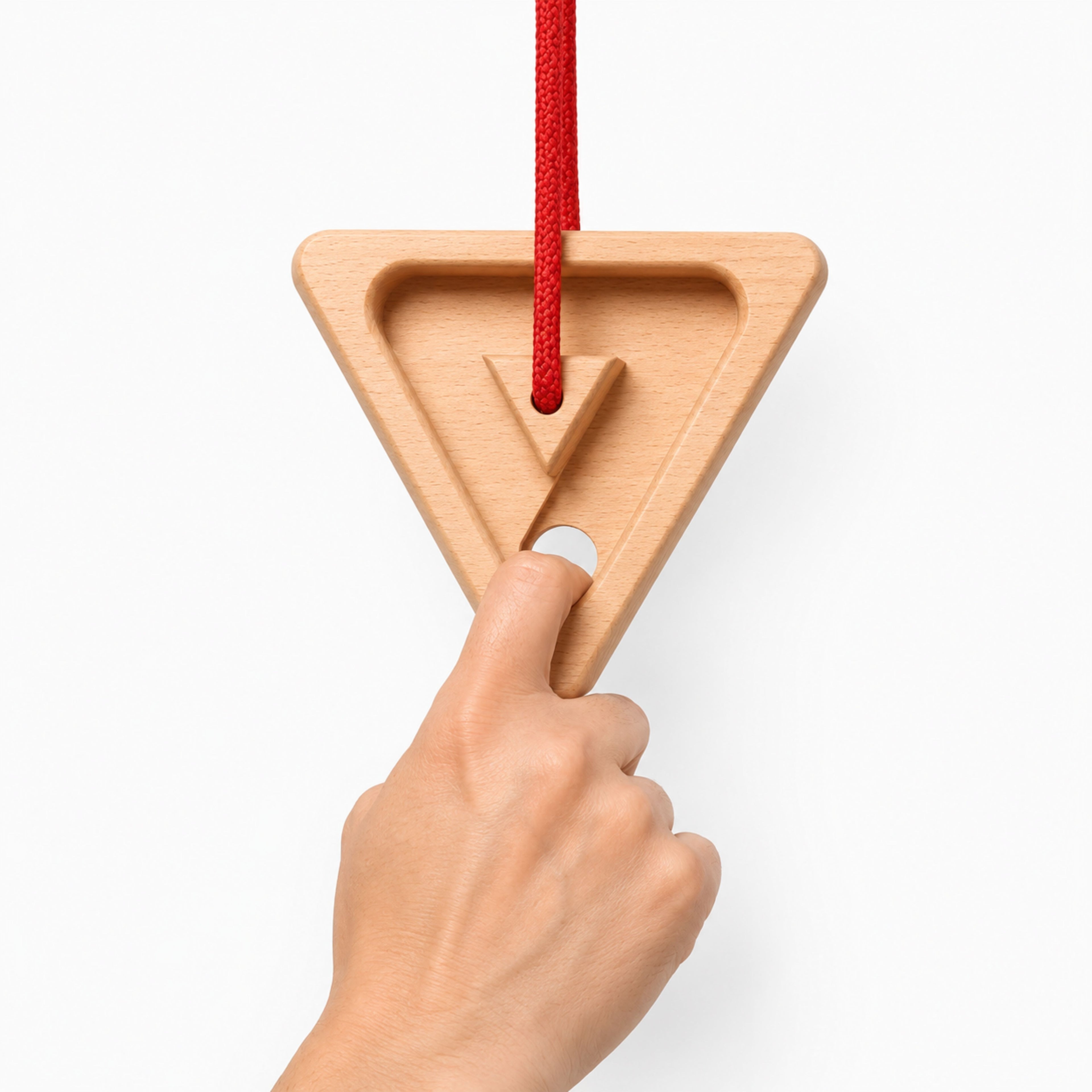 Triangle Climbing Hangboard Grip Trainer